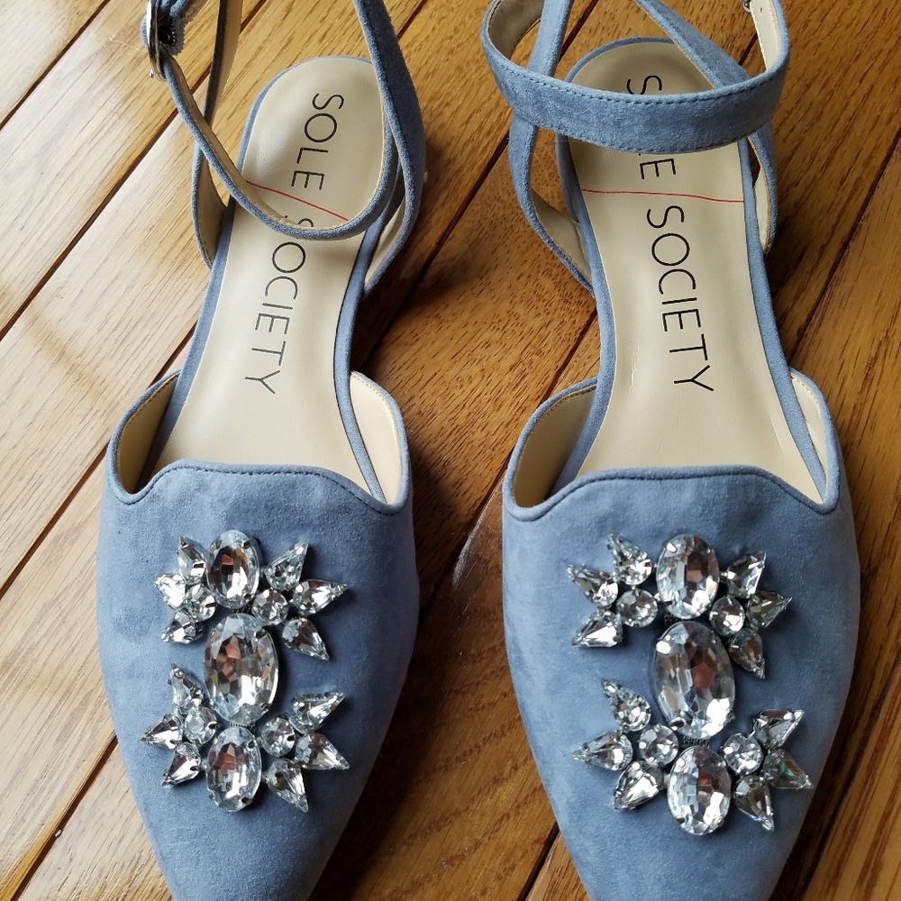 Sole Society Pearla flats. Size 8. NIB